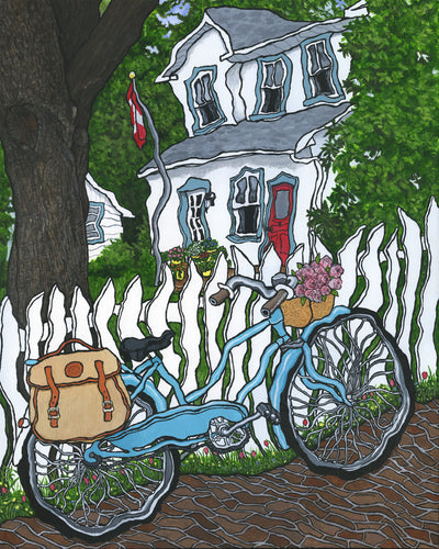 Thornhill Bicycle Print