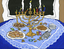 Happy Hanukkah! Print